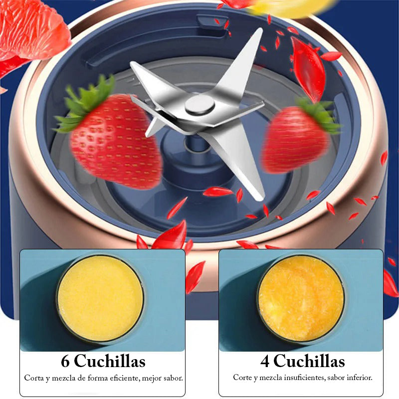 Licuadora portátil eléctrica de frutas – Mini exprimidora personal