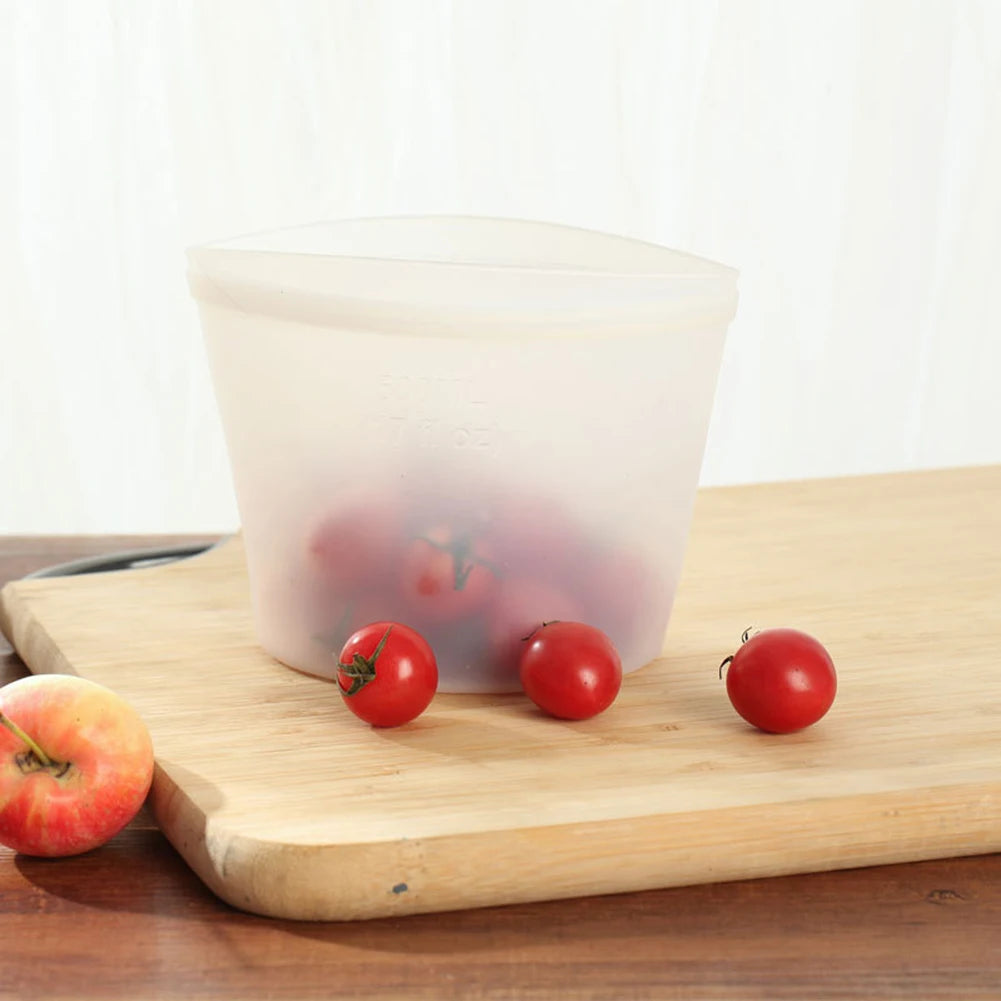 Bolsas Reutilizables de Silicona para Alimentos