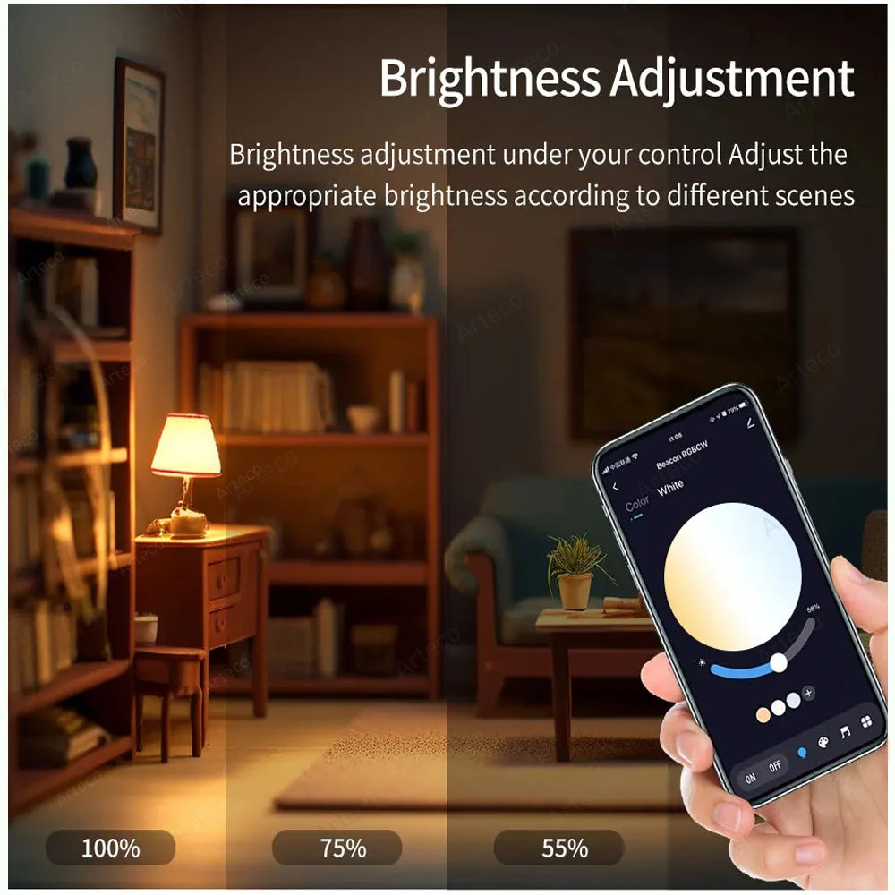 Bombilla LED Inteligente RGB Bluetooth
