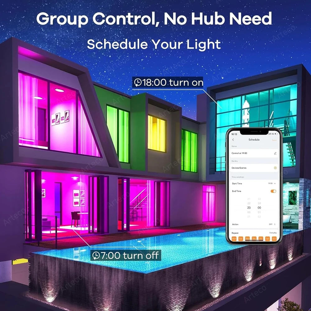 Bombilla LED Inteligente RGB Bluetooth
