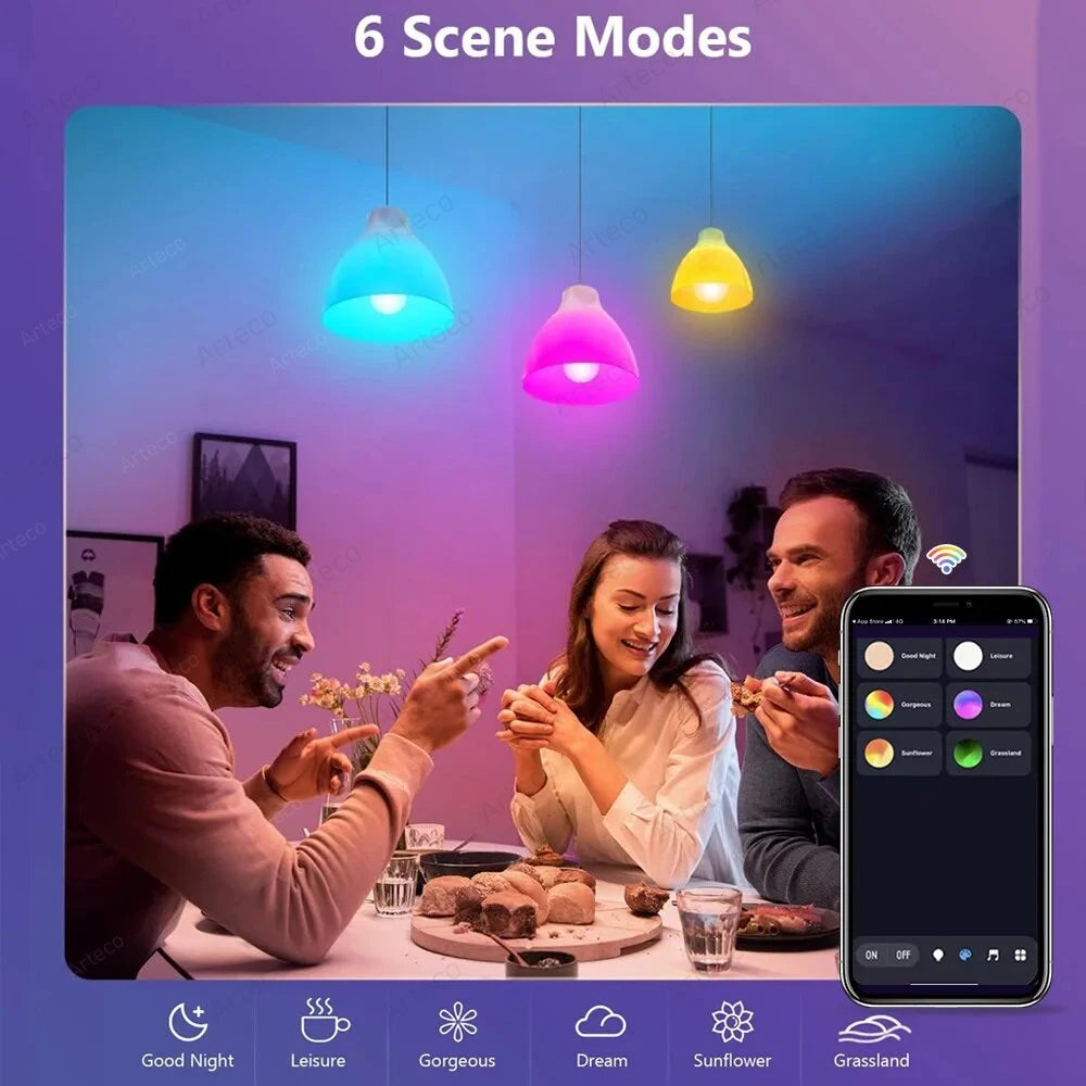 Bombilla LED Inteligente RGB Bluetooth