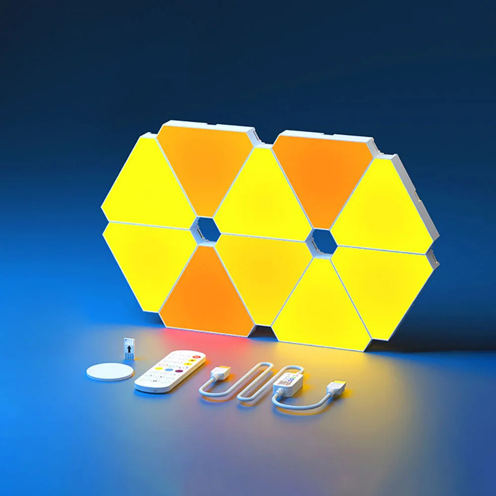 Lámpara Cuántica LED RGB de Pared