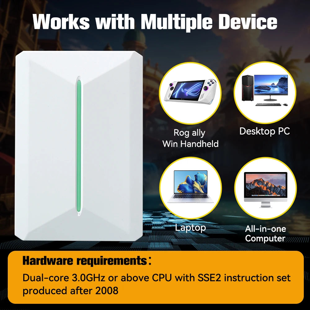Consola Retro HDD 500GB con 38.000+ Juegos y Emuladores