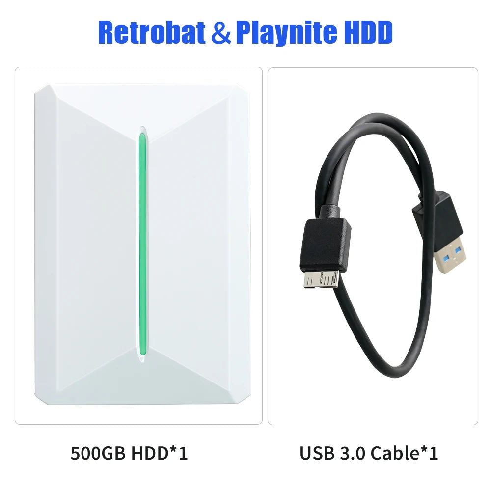 Consola Retro HDD 500GB con 38.000+ Juegos y Emuladores